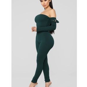 Fashion nova two piece ribbed set off shoulder
